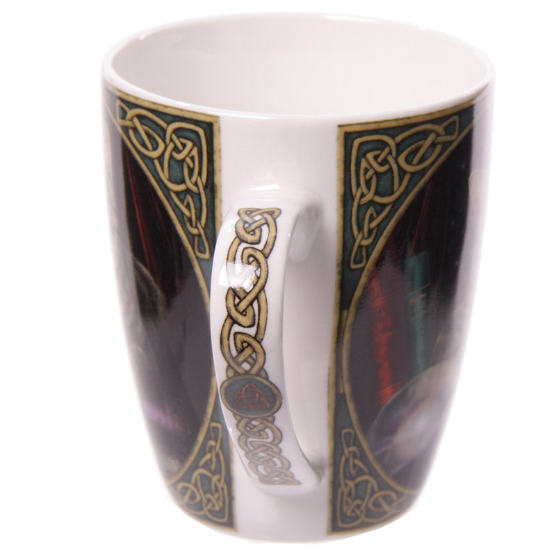 'Fortune Teller' - A Lisa Parker Cat Design Porcelain Mug