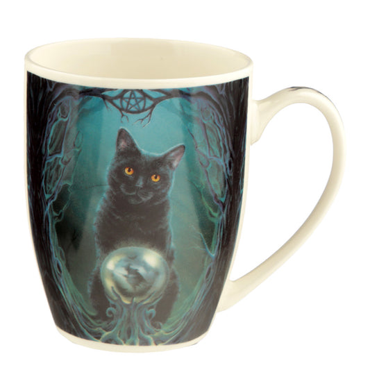 'Rise of the Witches' - A Lisa Parker Cat Design Porcelain Mug