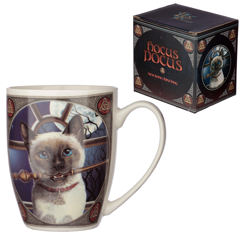 'Hocus Pocus' - A Lisa Parker Cat Design Porcelain Mug