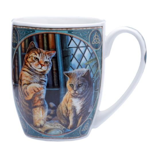 'Purrlock Holmes' - A Lisa Parker Cat Design Porcelain Mug