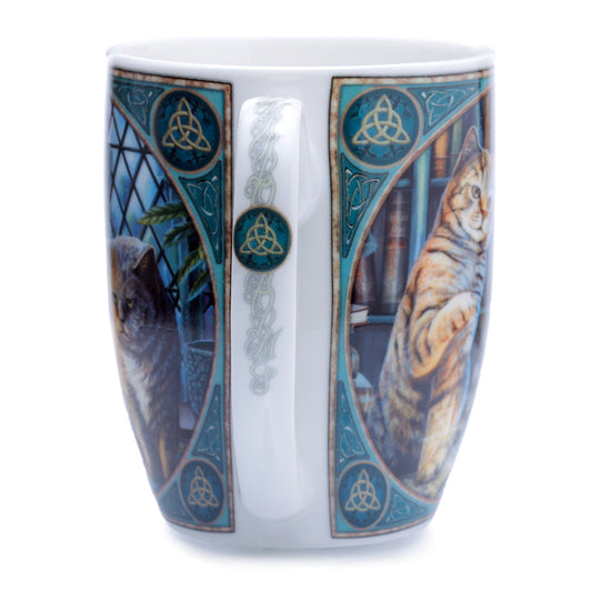 'Purrlock Holmes' - A Lisa Parker Cat Design Porcelain Mug