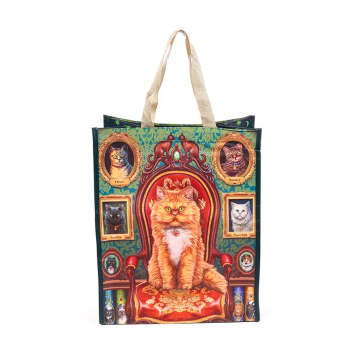 'Mad About Cats' Reusable Bag - A Lisa Parker Design