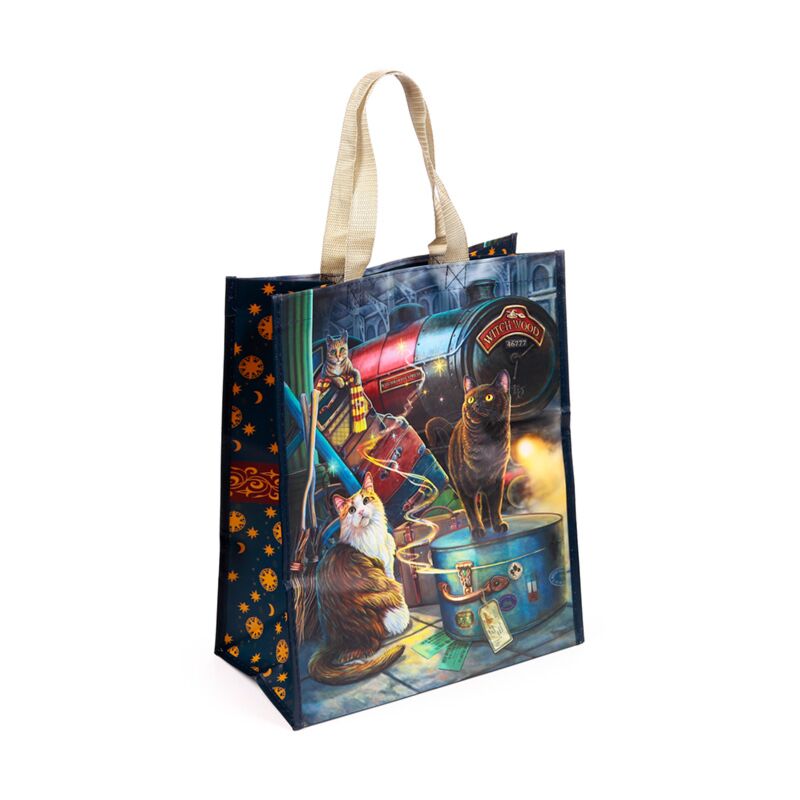 'Witchwood Express' Cat Reusable Bag - A Lisa Parker Design