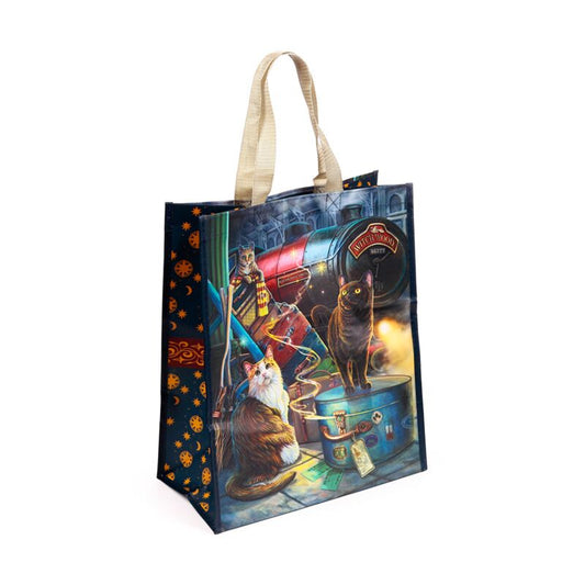 'Witchwood Express' Cat Reusable Bag - A Lisa Parker Design