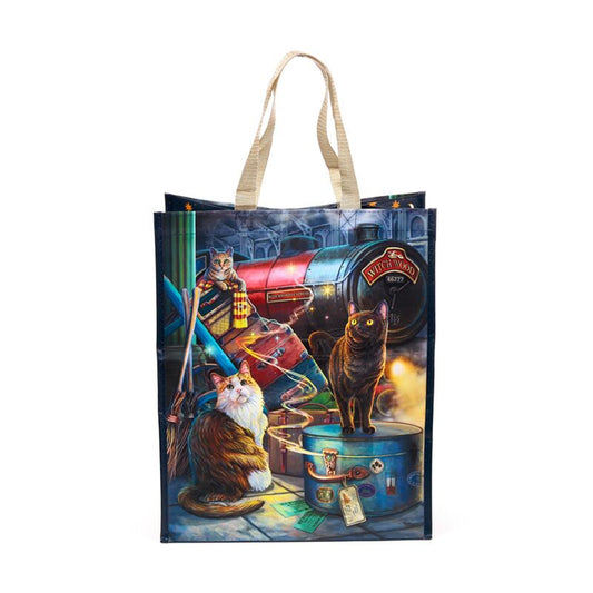 'Witchwood Express' Cat Reusable Bag - A Lisa Parker Design
