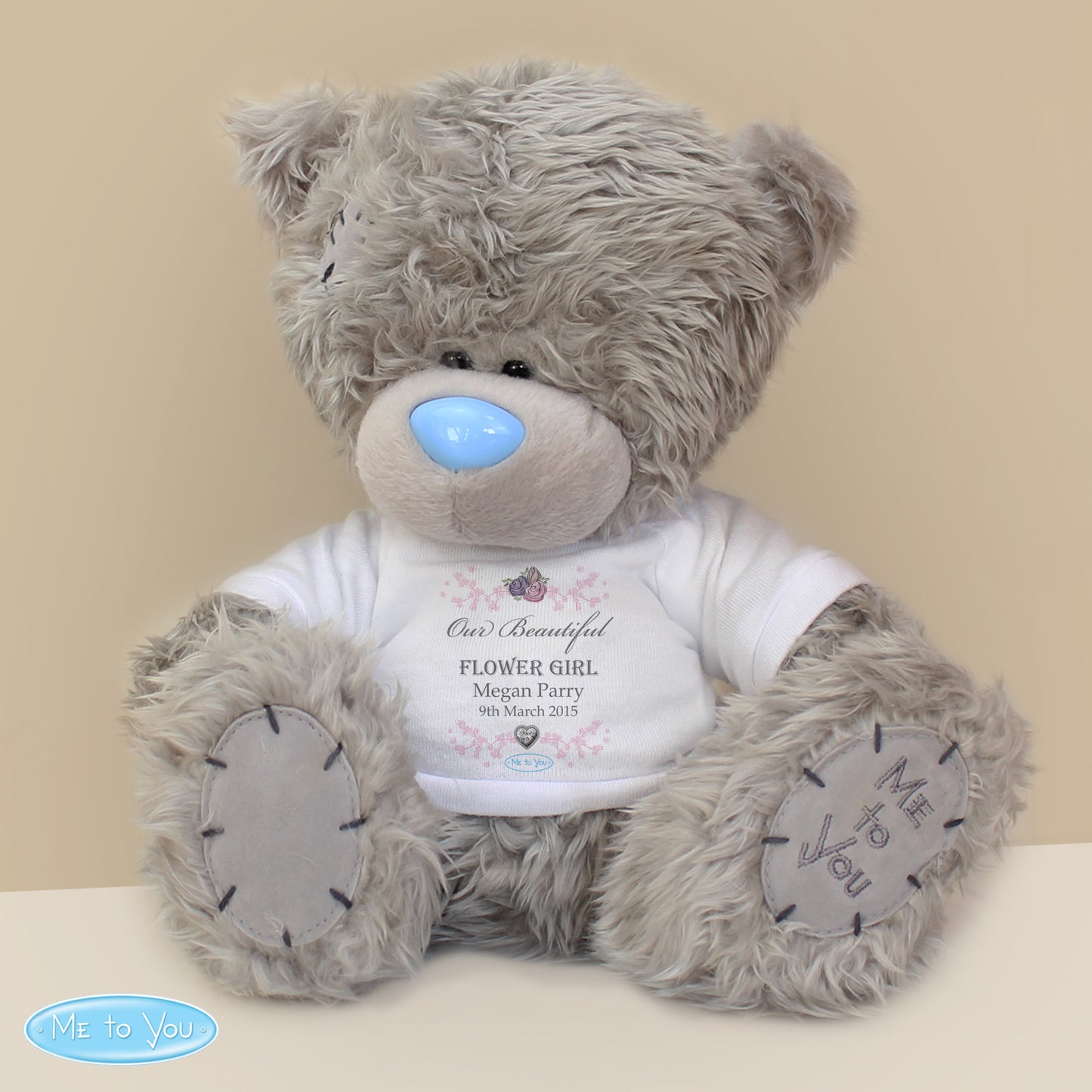 Personalised Me To You Bear (Our Beautiful) Girl's Teddy with T-Shirt