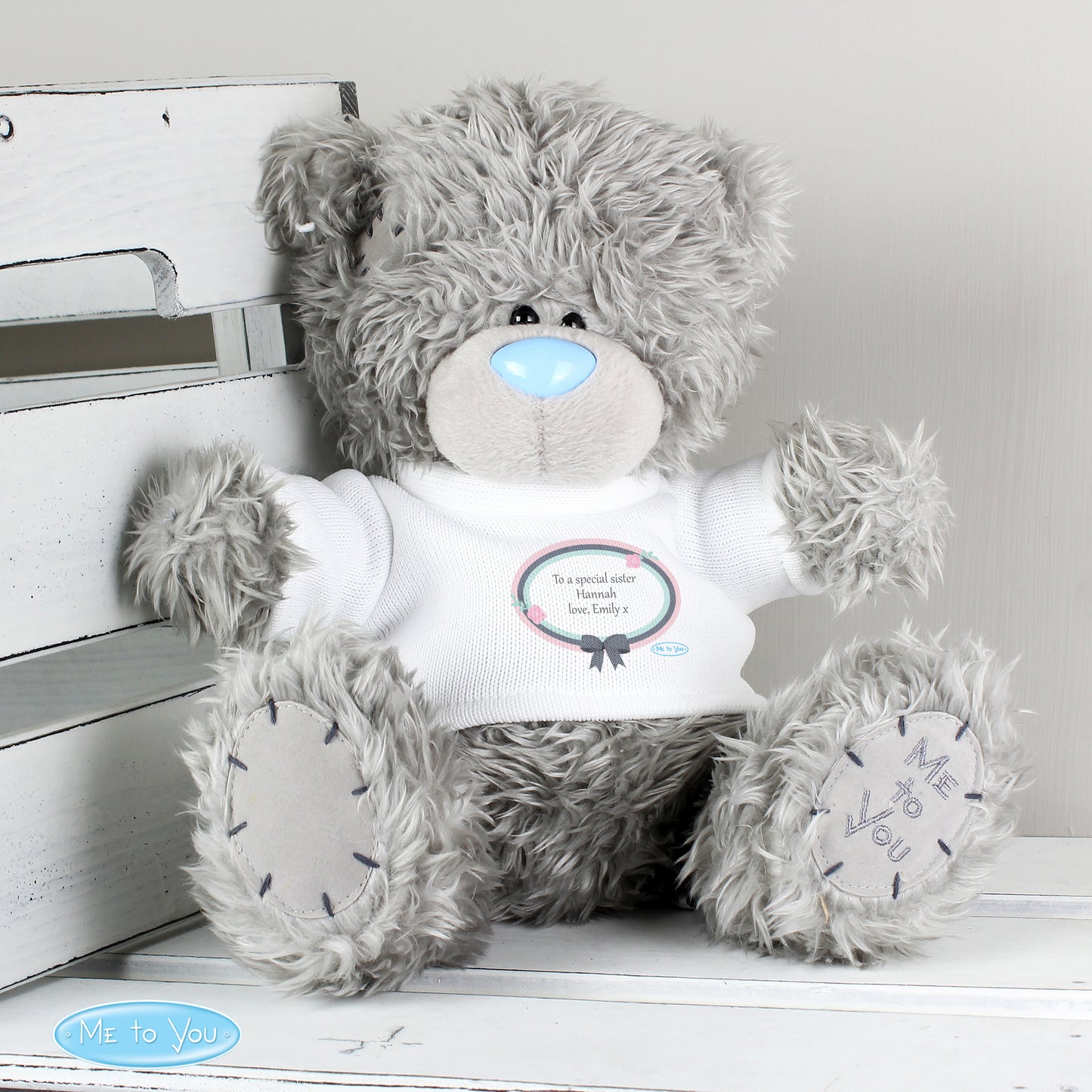 Personalised Me To You Bear (Pastel Belle) with T-Shirt - Any Message