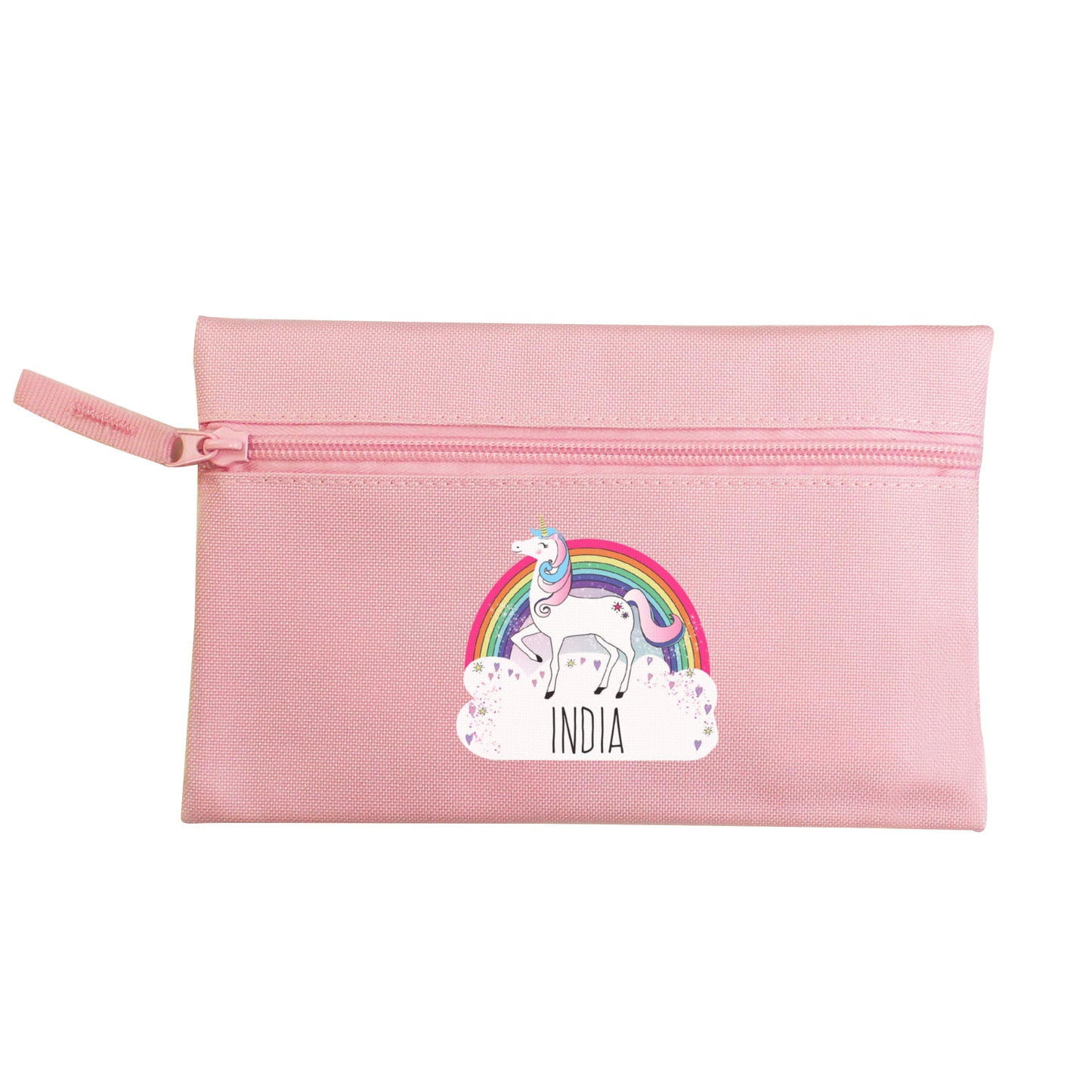 Updated Design: Personalised Unicorn Pink Pencil Case