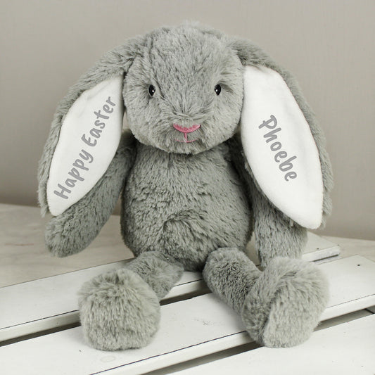 Personalised Bunny Rabbit Ears Soft Toy - New Design