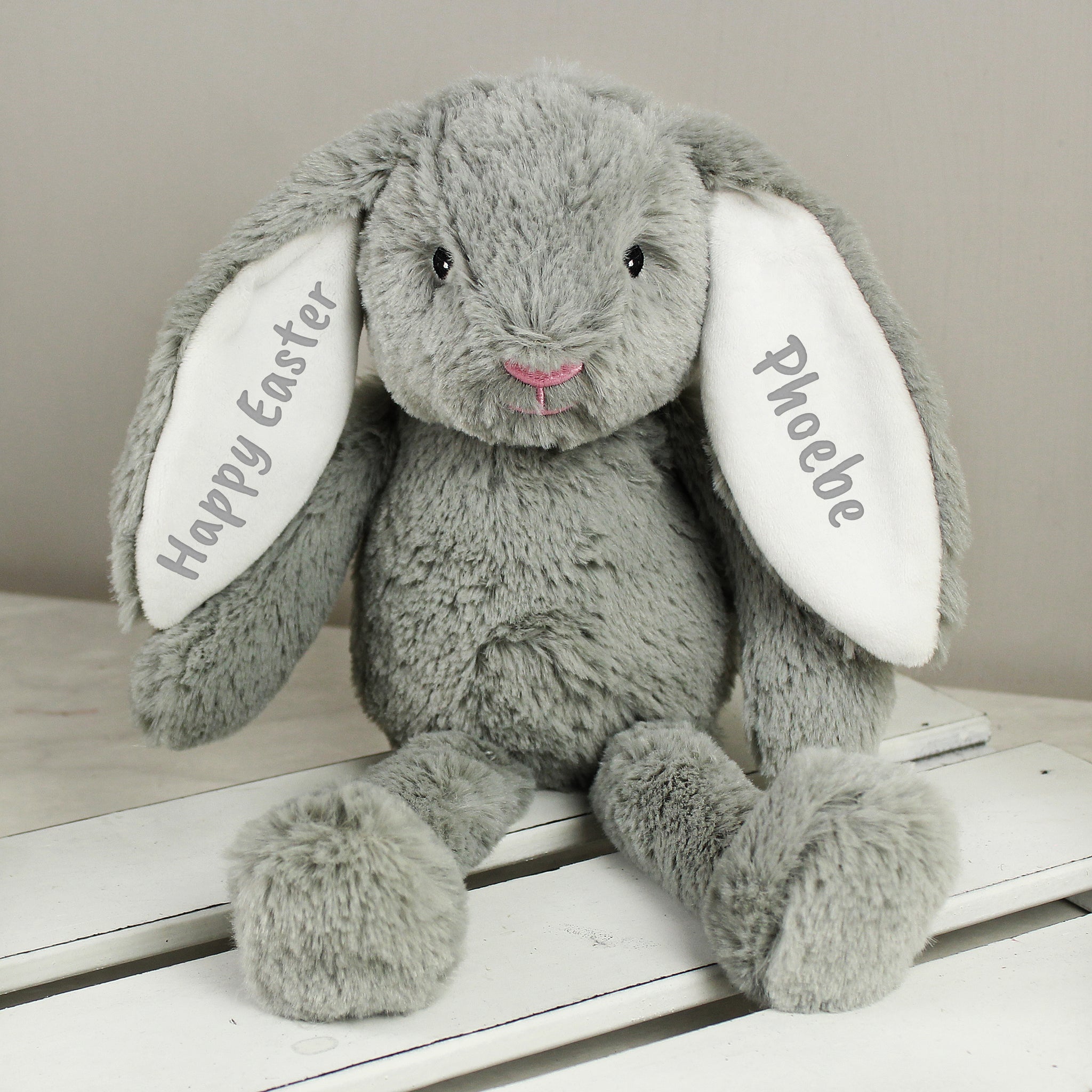 Personalised Bunny Rabbit Ears Soft Toy New Design The Sheep