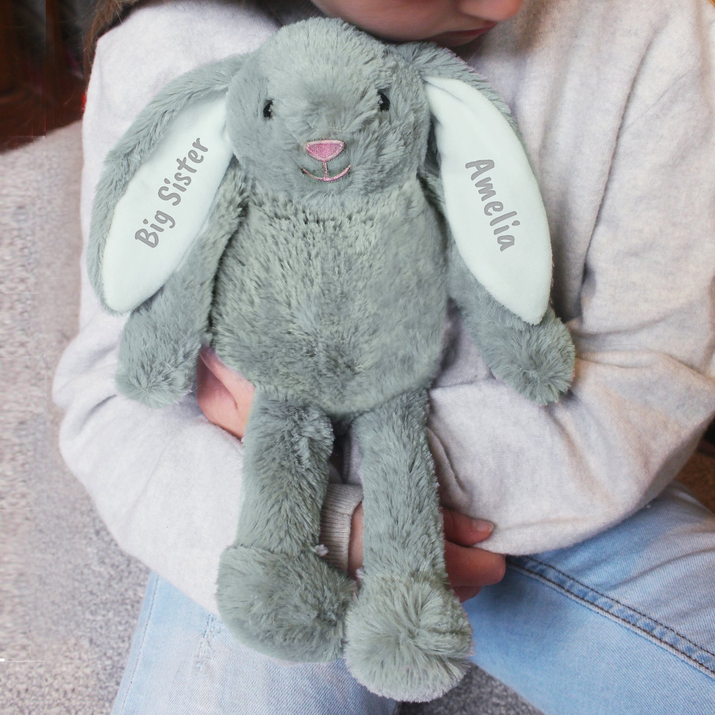 Personalised Bunny Rabbit Ears Soft Toy - New Design