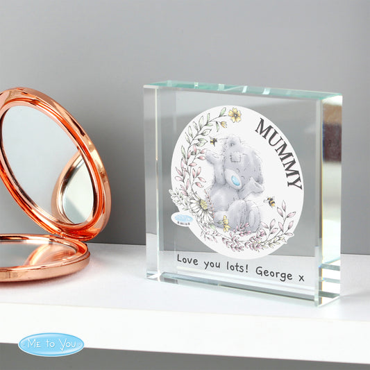 Personalised 'Me To You' Bees Crystal Token