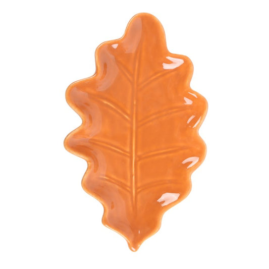 Autumn Themed Leaf Trinket Dish
