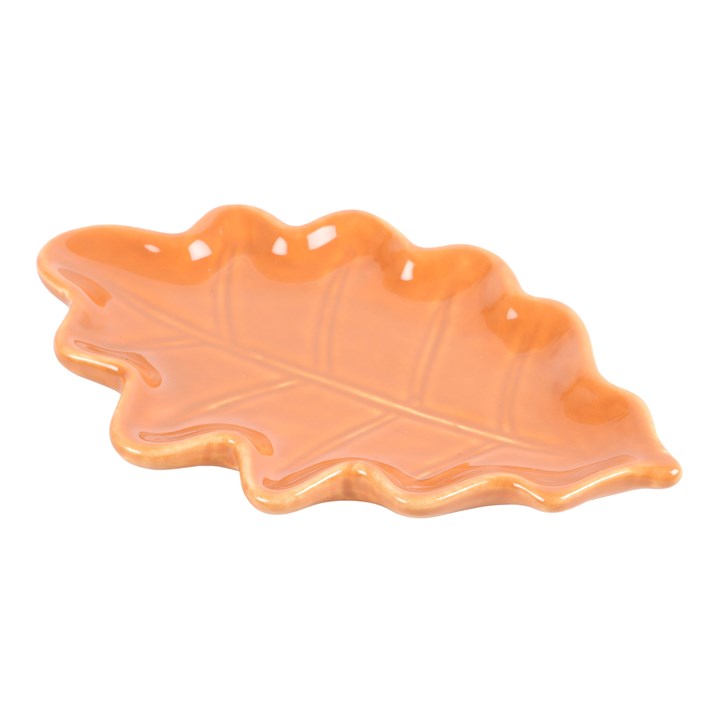 Autumn Themed Leaf Trinket Dish