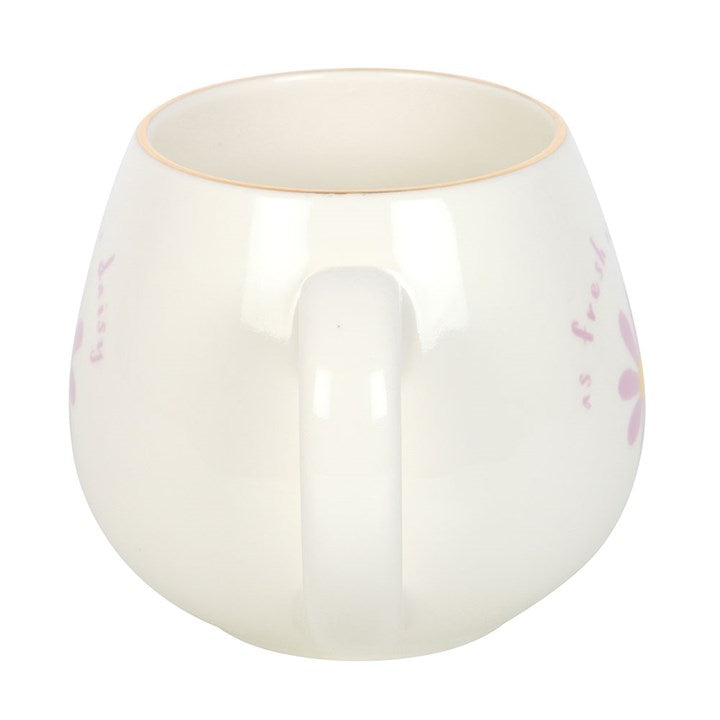 'Fresh as a Daisy' Rounded Mug