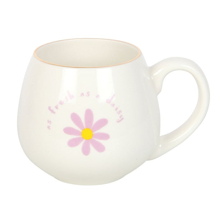 'Fresh as a Daisy' Rounded Mug