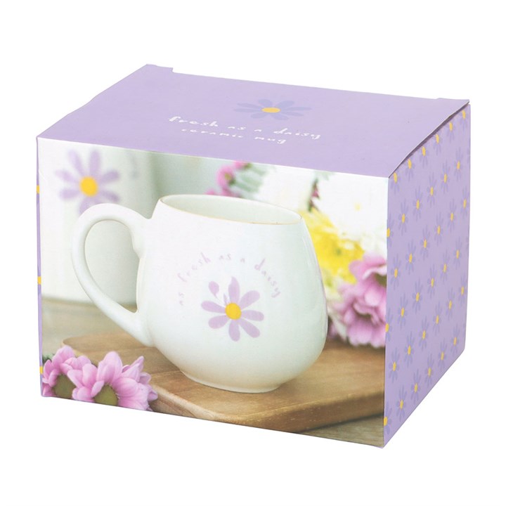'Fresh as a Daisy' Rounded Mug