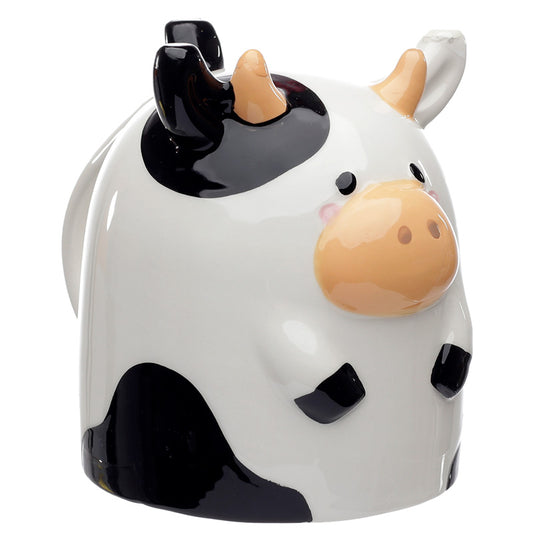 Bramley Bunch Farm Upside Down Ceramic Mug - Cow