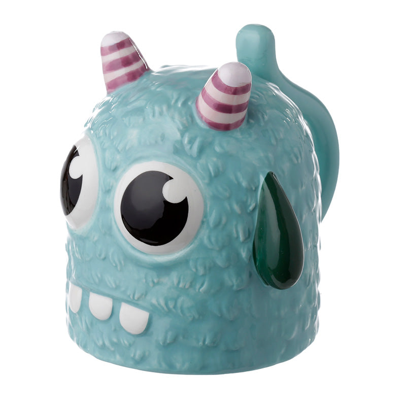 Upside Down Ceramic Mug - Blue Monstarz Monster