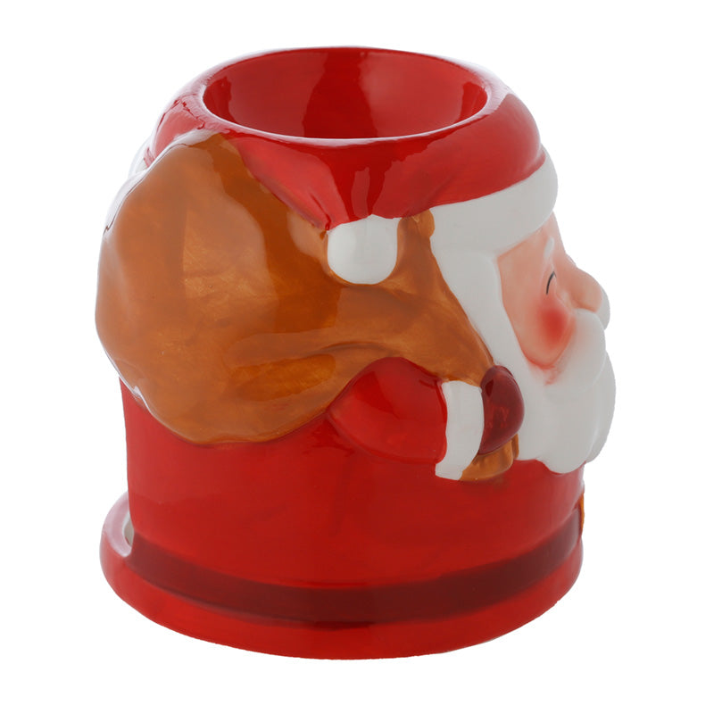 Santa Shaped Christmas Ceramic Oil/Wax Melt Burner