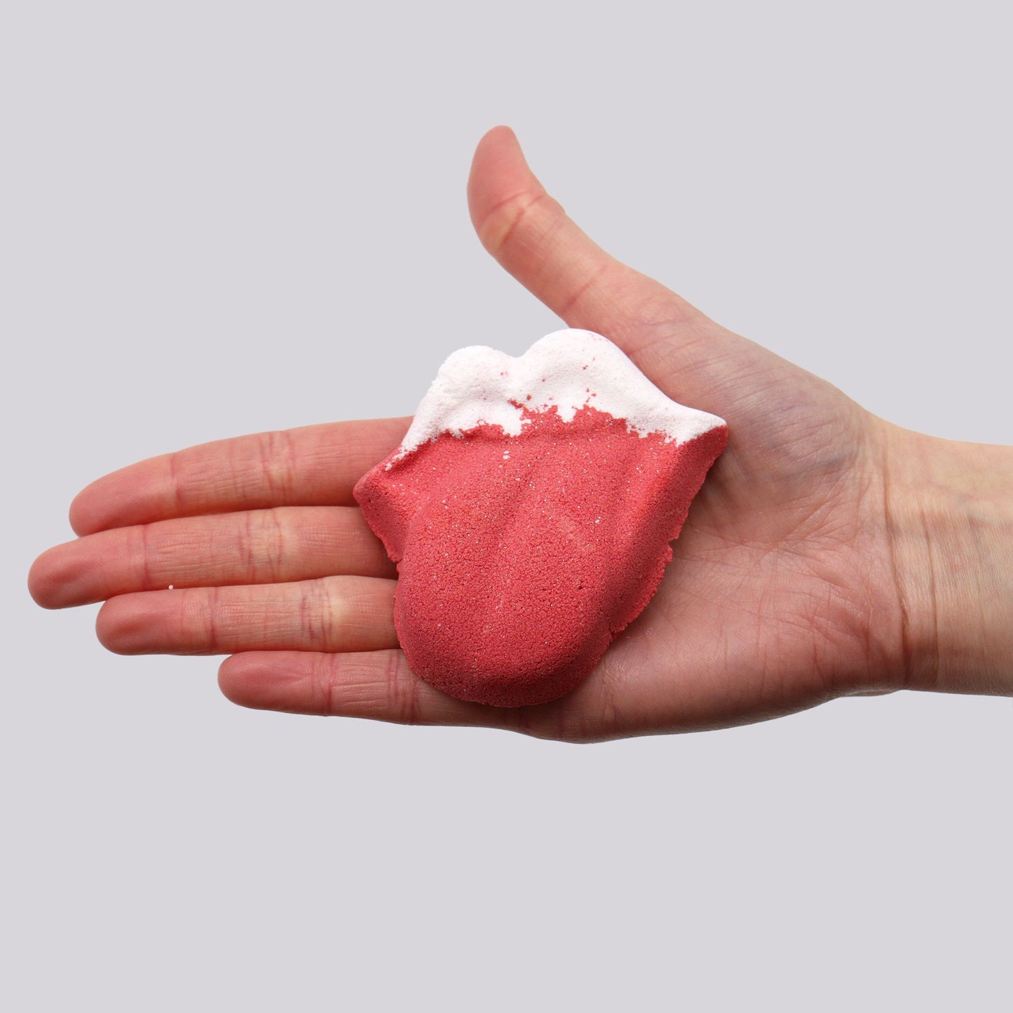 Lips Bathbomb 60g - Raspberry and Pomegranate