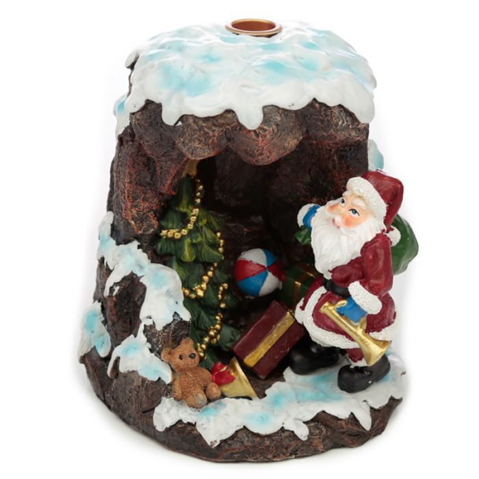 Santa's Christmas Grotto Backflow Incense Burner