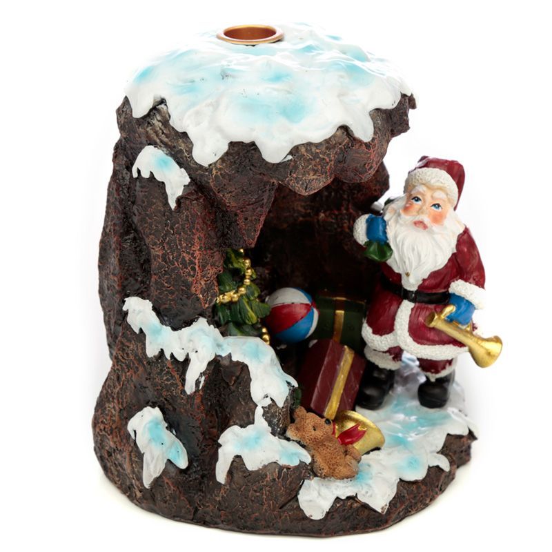 Santa's Christmas Grotto Backflow Incense Burner