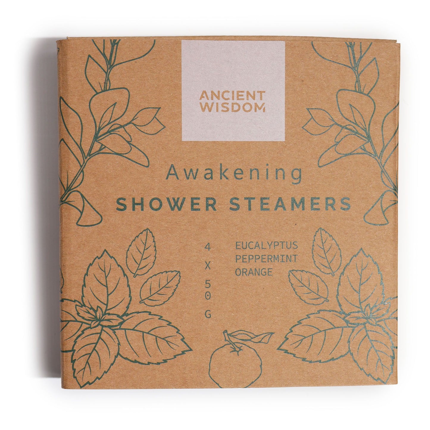 4 x Zen Shower Steamers - Awakening (Orange, Eucalyptus, Peppermint)