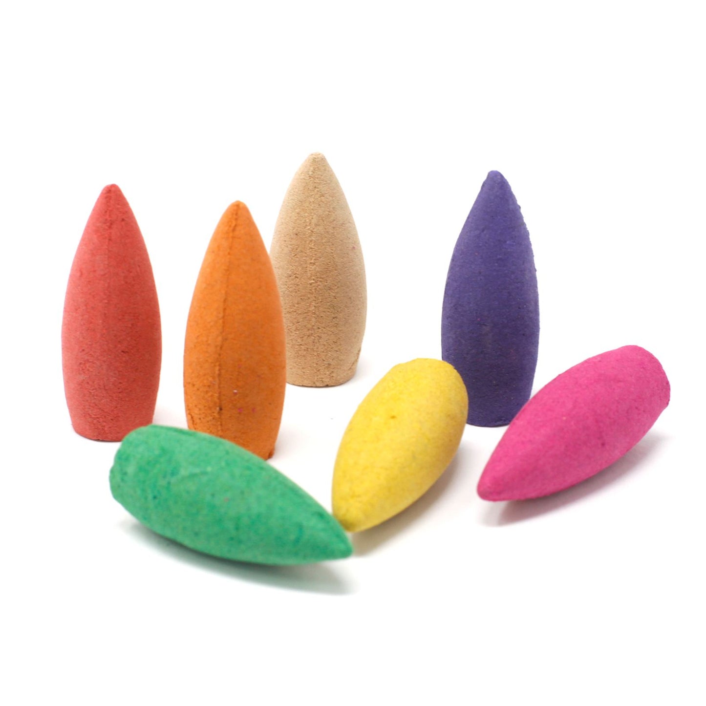 Long Backflow Incense Cones - Assorted Fragrances