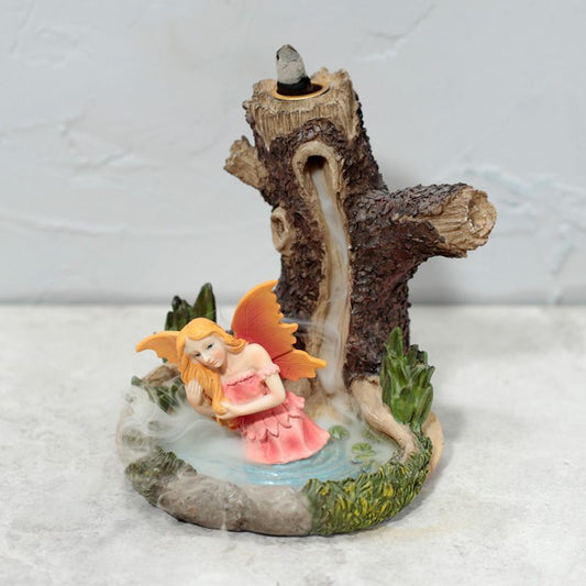 Ancient Tree Fairy Lake Backflow Incense Burner
