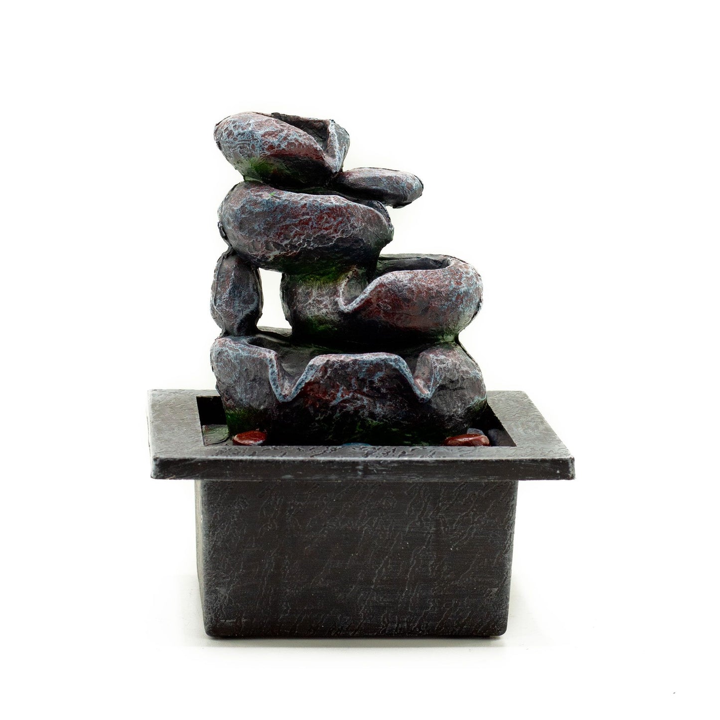 Tabletop Water Feature - Cascading Pots (20cm)