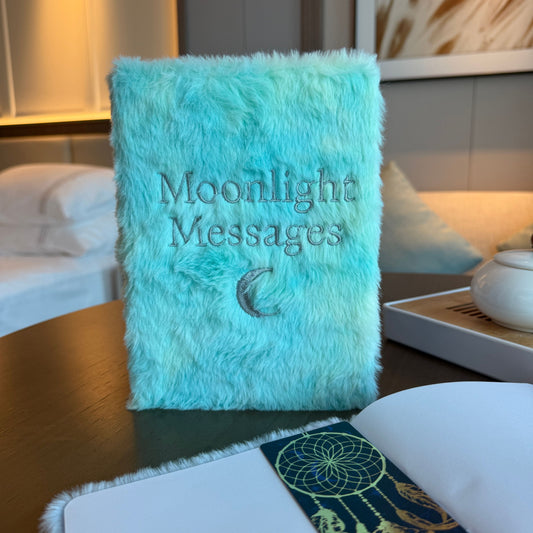 Soft Book Dream Journal - 'Moonlight Messages' - 80 pages