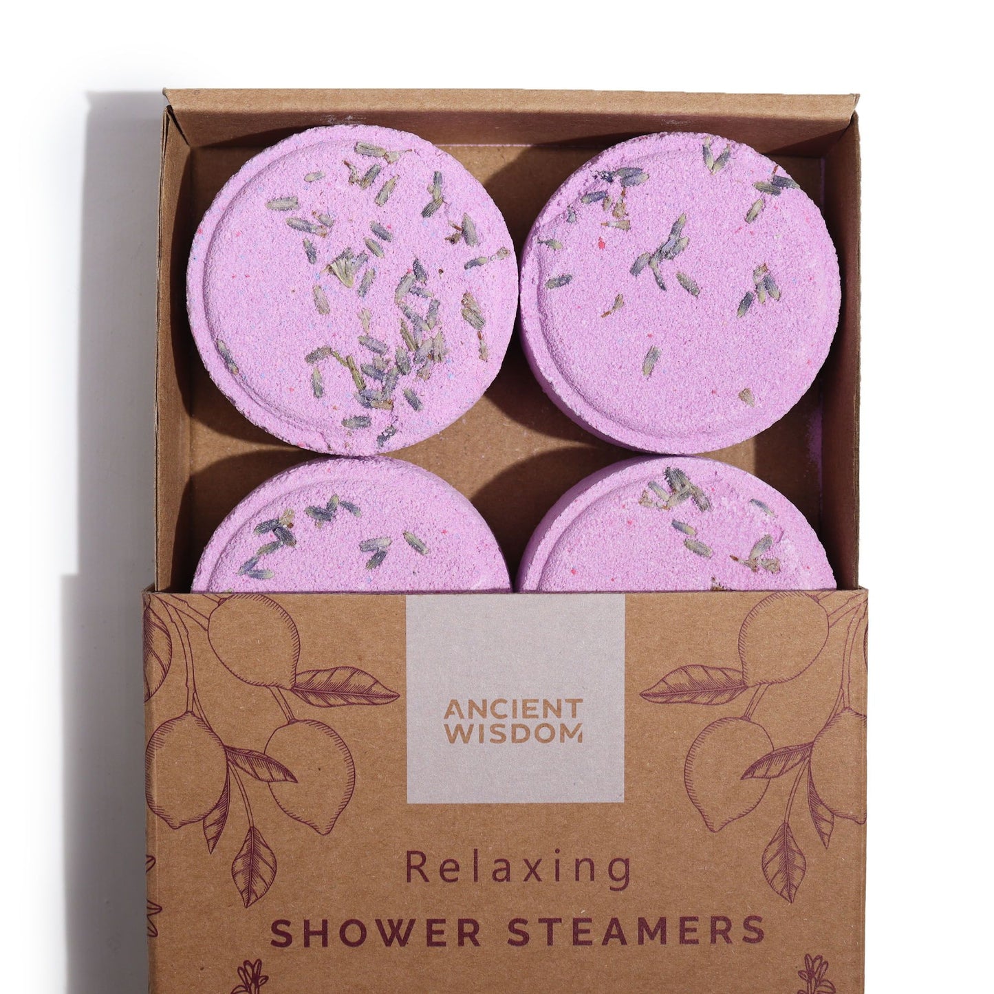 4 x Zen Shower Steamers - Relaxing (Clary Sage, Lemon and Lavender)