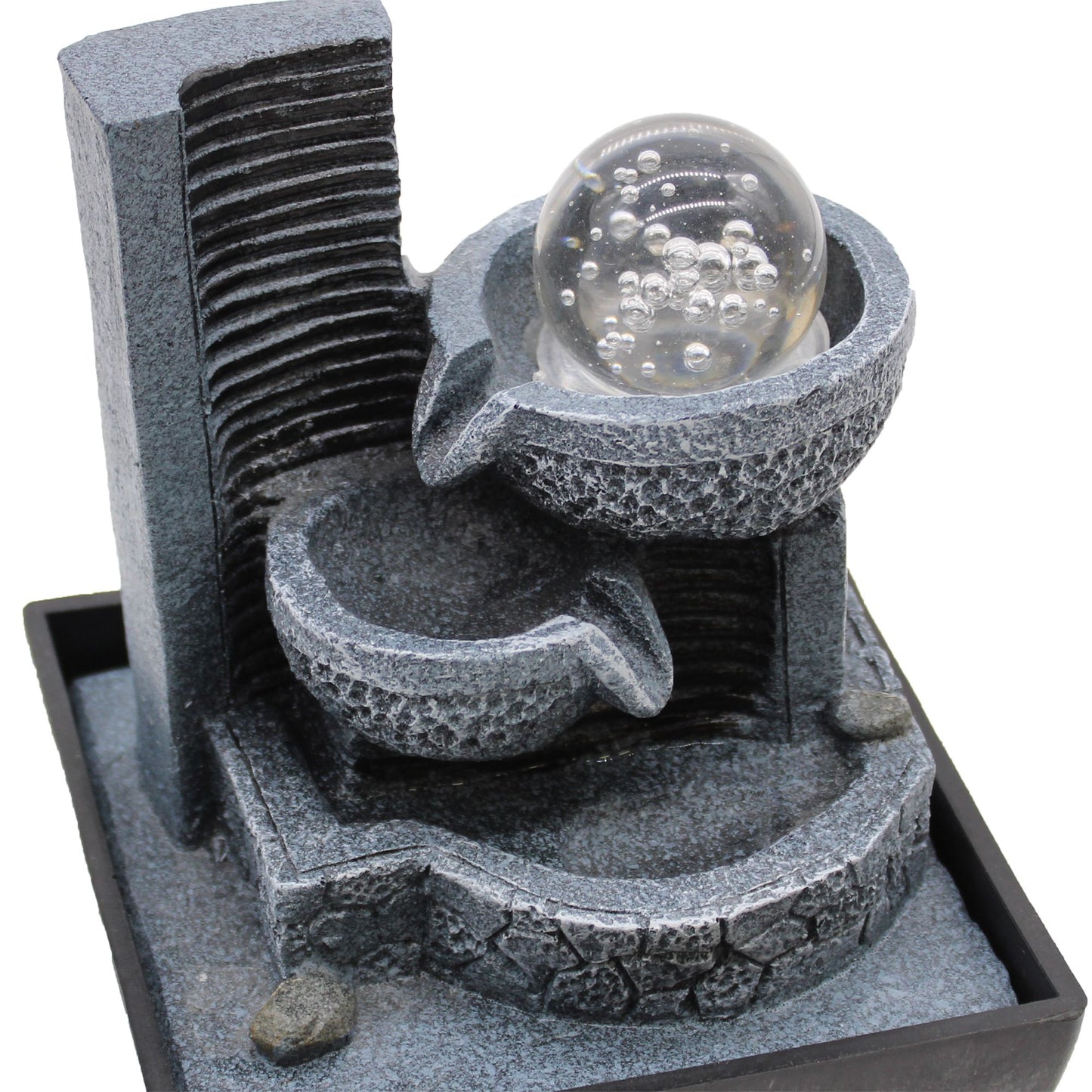 Tabletop Water Feature - Relaxing Pouring Pots (18cm)