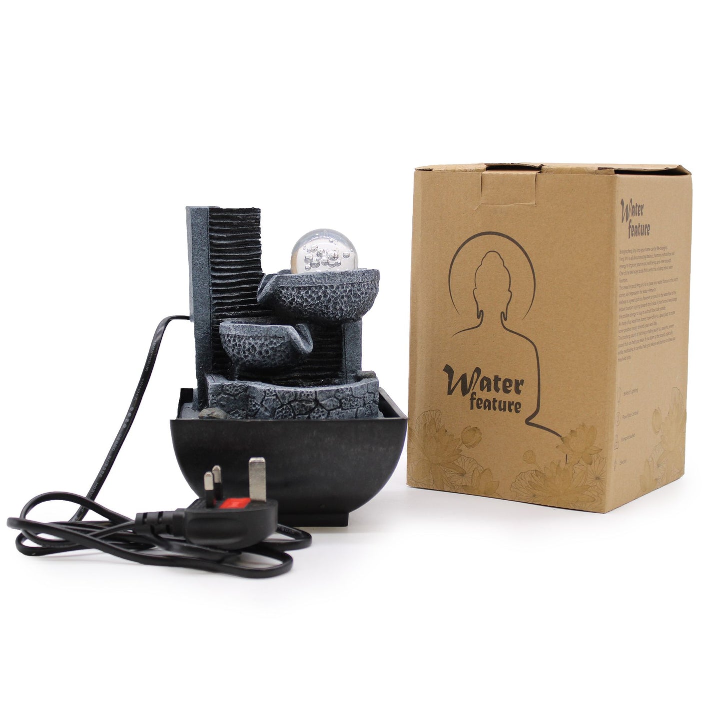 Tabletop Water Feature - Relaxing Pouring Pots (18cm)