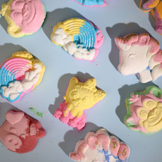 Pig Bathbomb 70g - Vanilla Cupcake