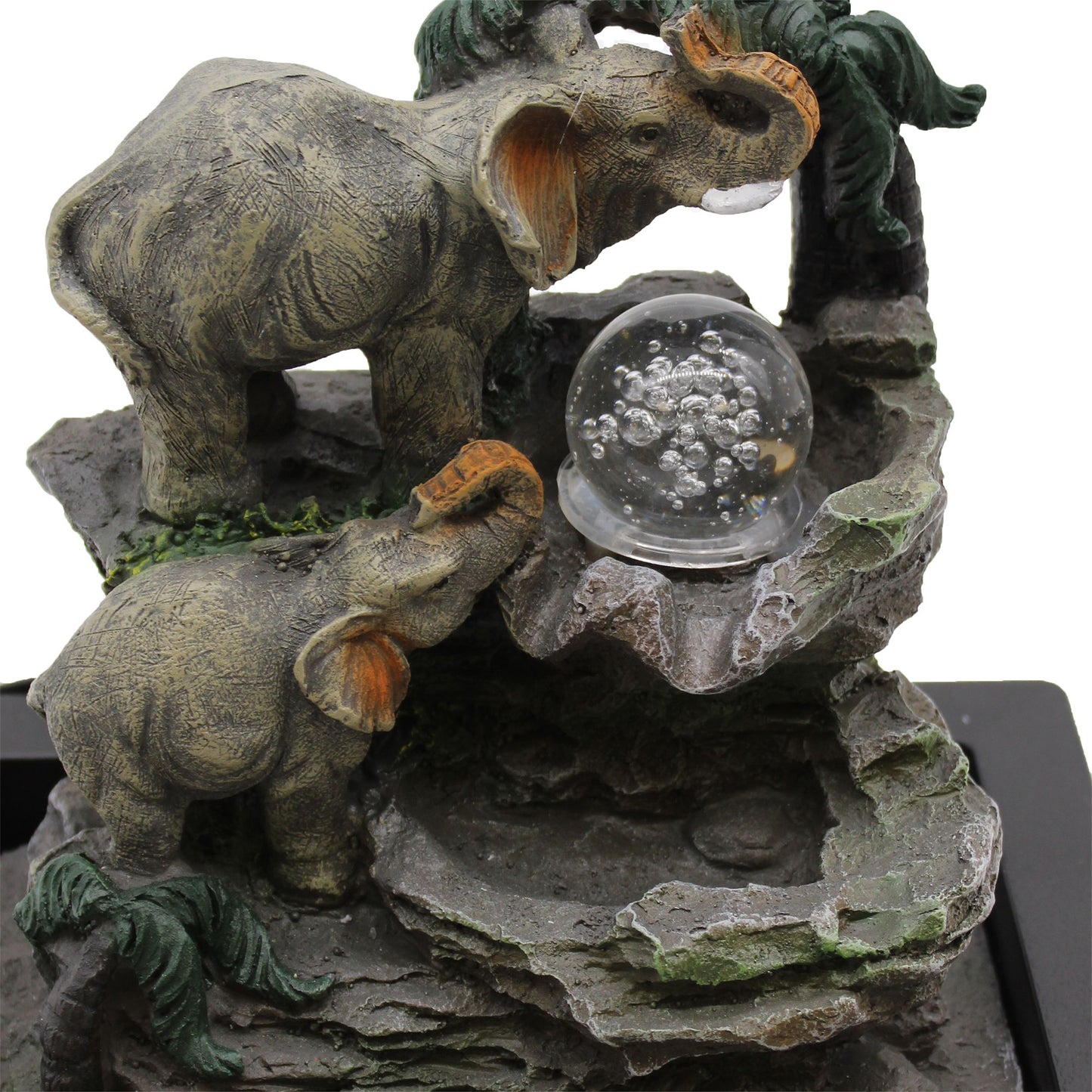 Tabletop Water Feature - Elephant Family (30cm)
