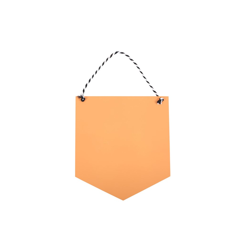 Orange Spooky Season Halloween Wooden Hanging Sign