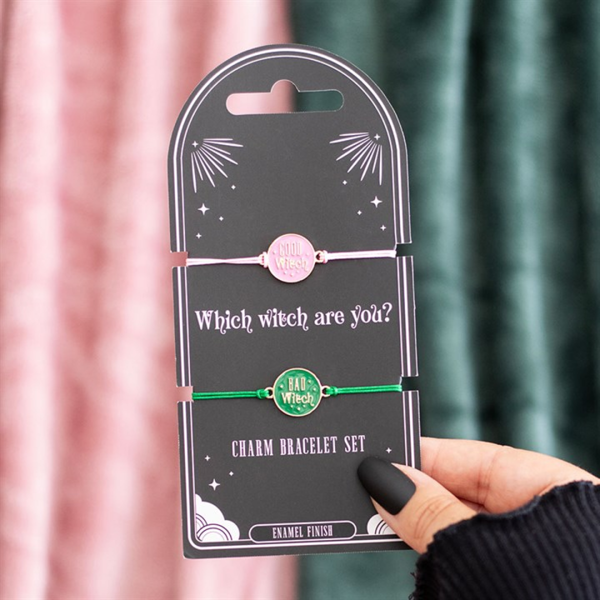 Set of 2 Bracelets - Good Witch and Bad Witch