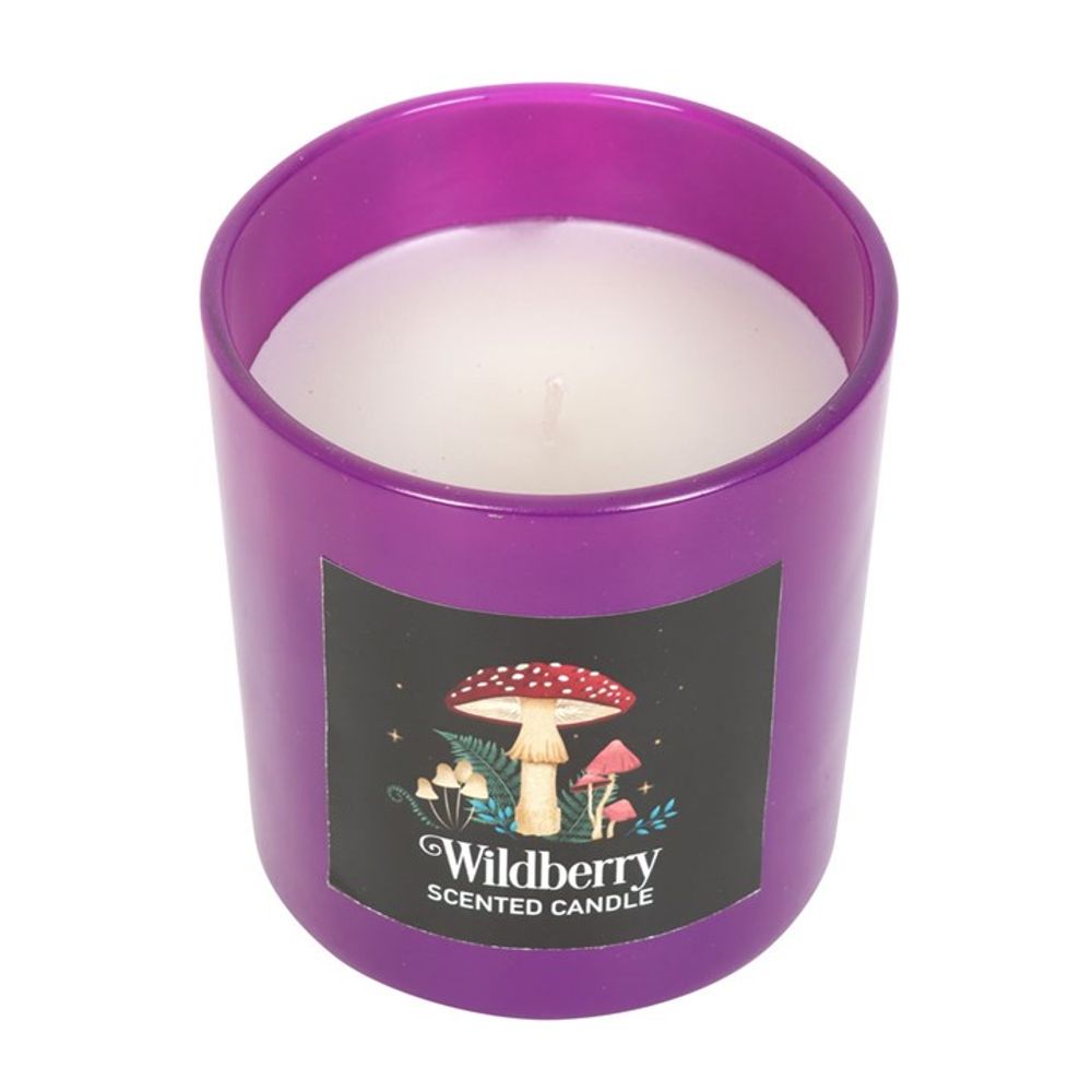 Dark Forest Mushroom Wildberry Candle