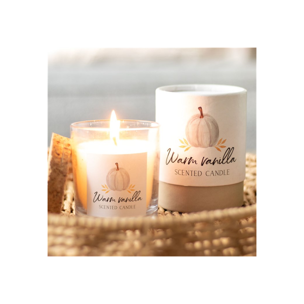Autumn Candle - Warm Vanilla Scent