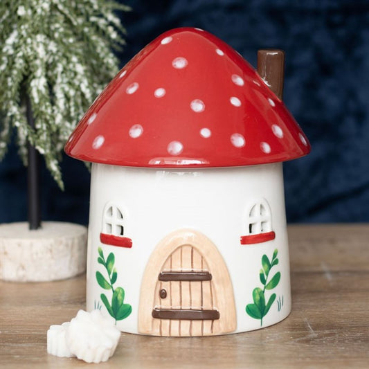 Mushroom House Oil Burner/Wax Melt Warmer - Due Back mid-May 2025