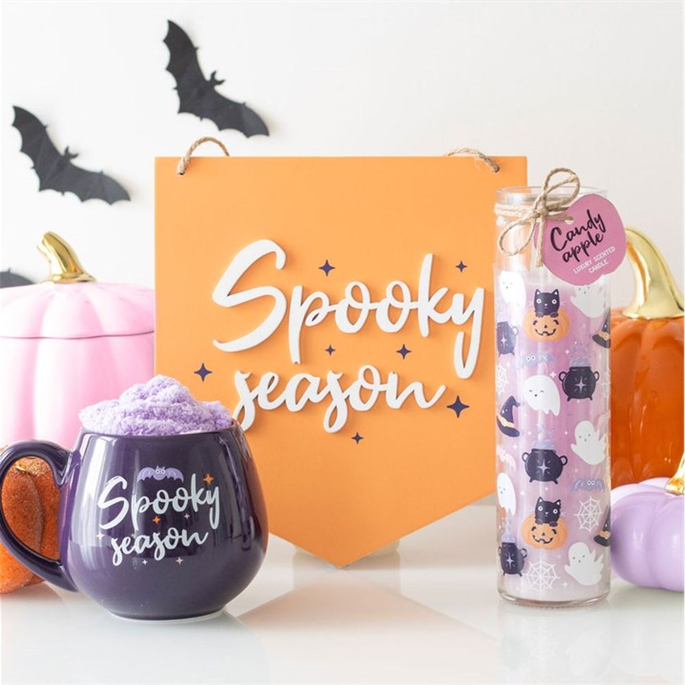 Spooky Season Halloween Mug and Socks Gift Set