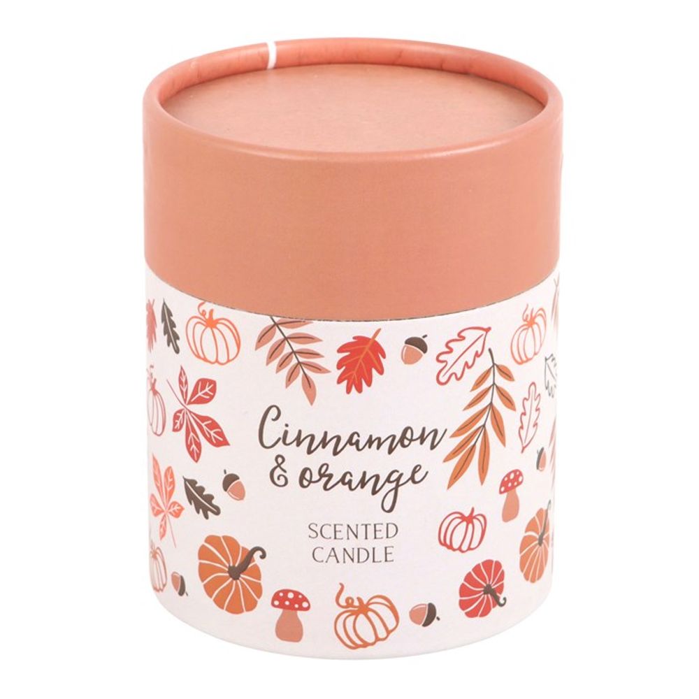 Autumn Leaves - Cinnamon & Orange Scented Candle