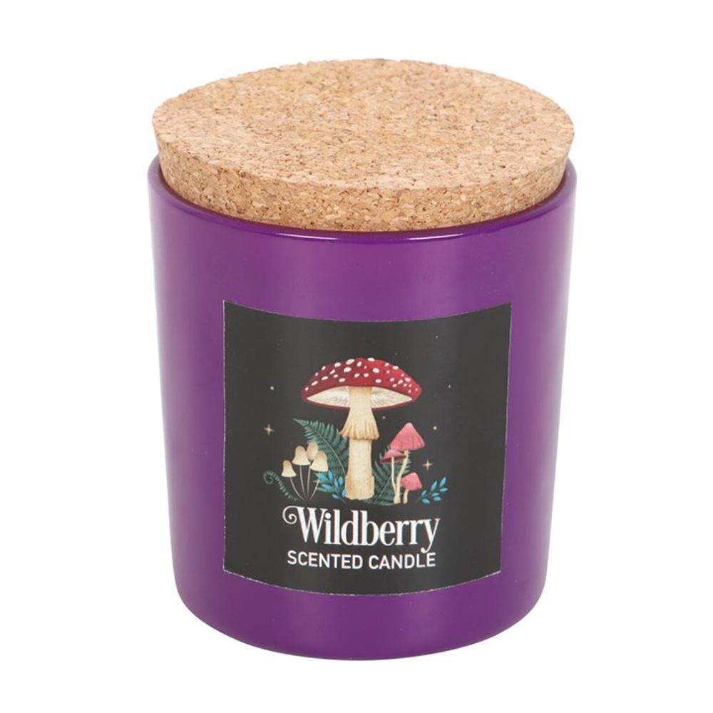 Dark Forest Mushroom Wildberry Candle