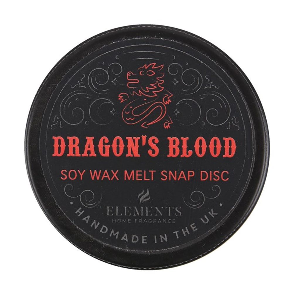 Dragon's Blood Soy Wax Snap Disc