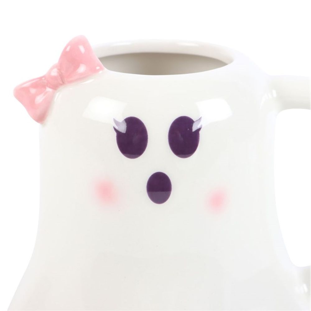 Miss Boo Ghost Shaped (Halloween) Mug with Bow