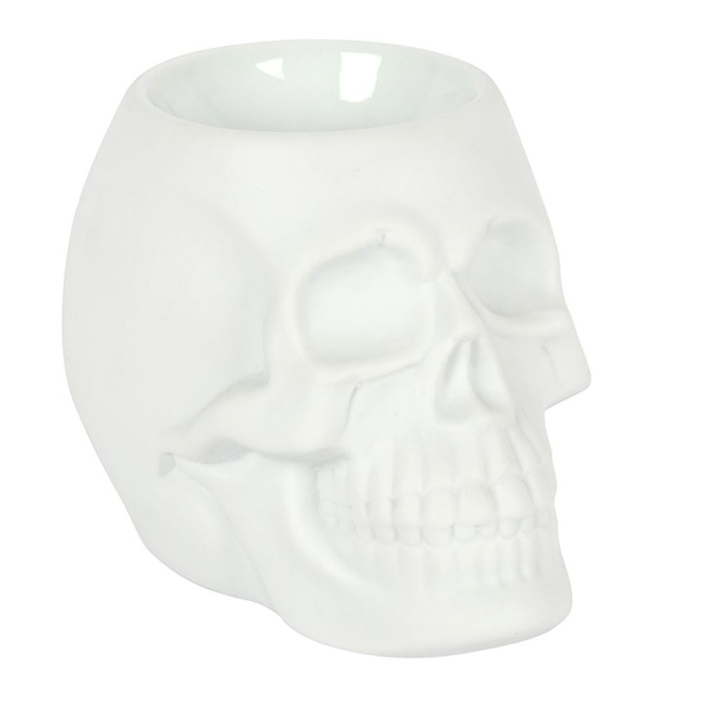 White Skull (Halloween) Oil /Wax Melt Burner