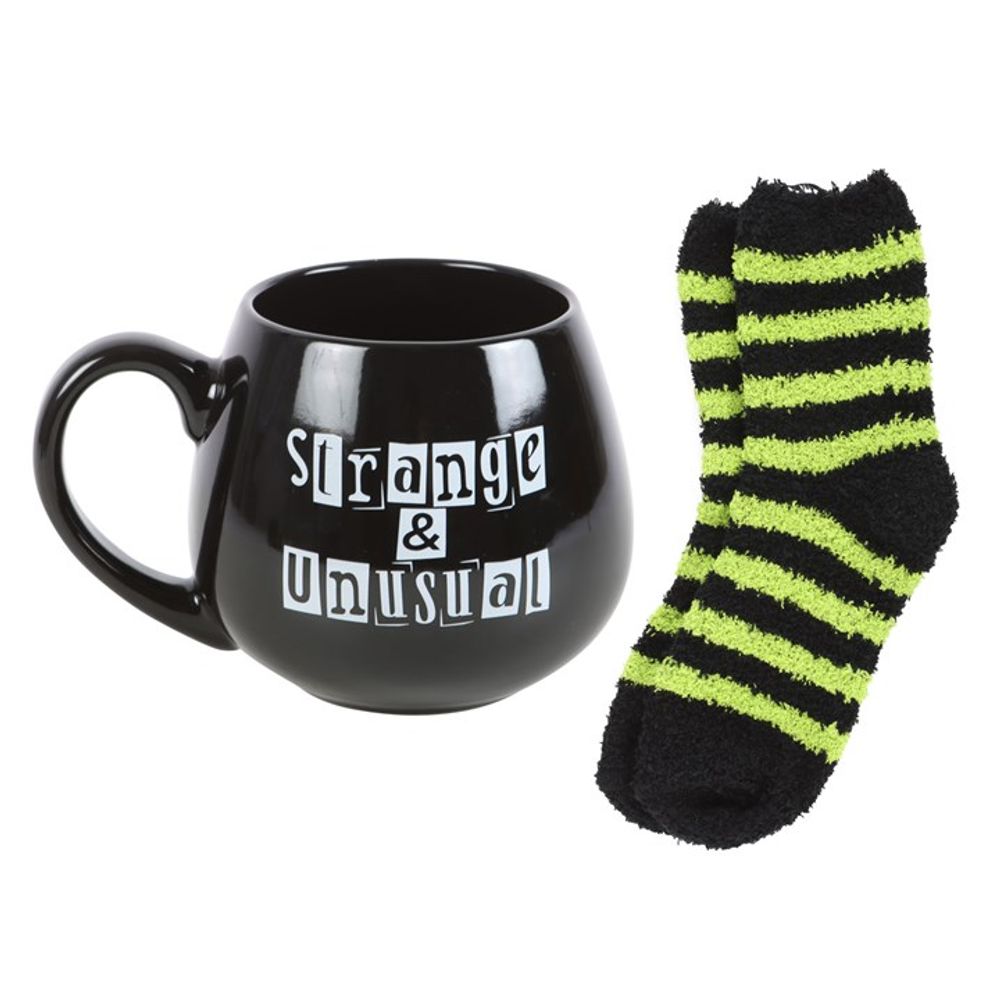 Strange & Unusual Mug and Socks Gift Set