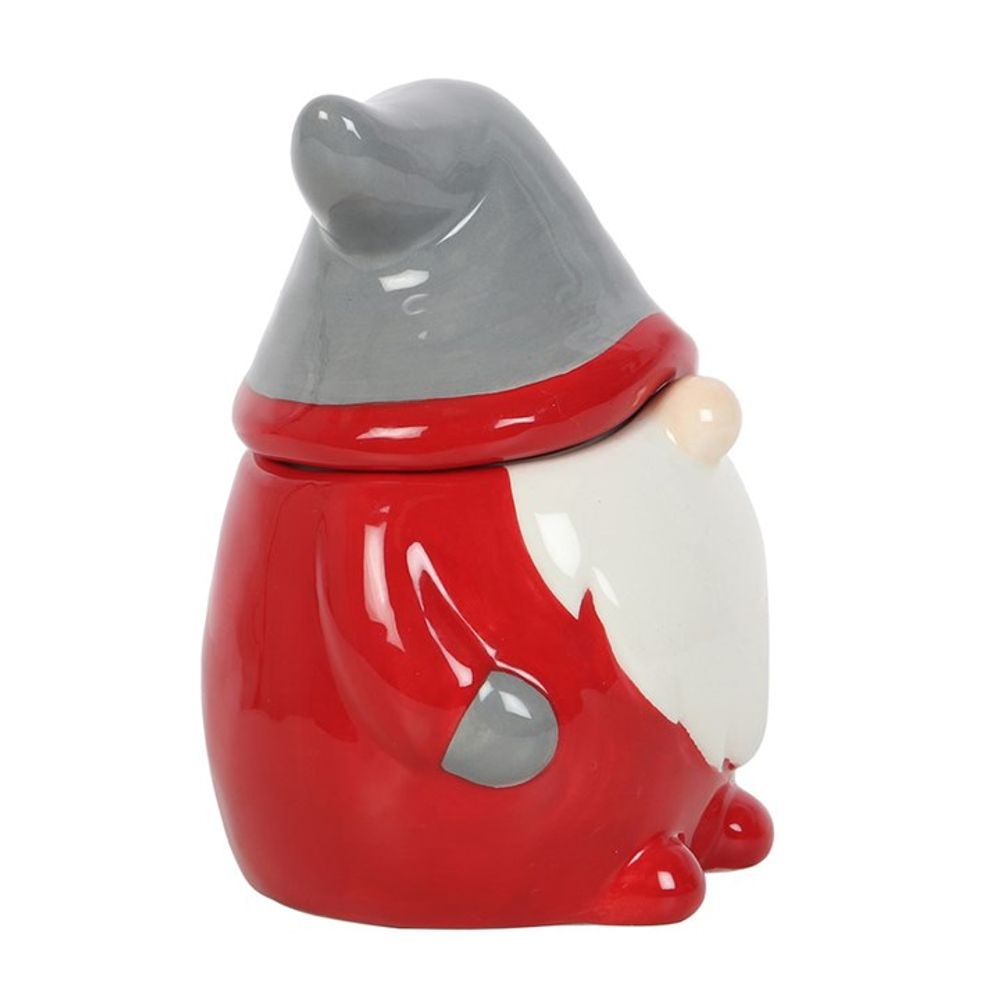 Red and Grey Gonk Lidded Christmas Mug